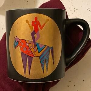 Laurel Burch Coffee Mug Free Spirit Dancing In The Autumn Moon 1992 Vintage used